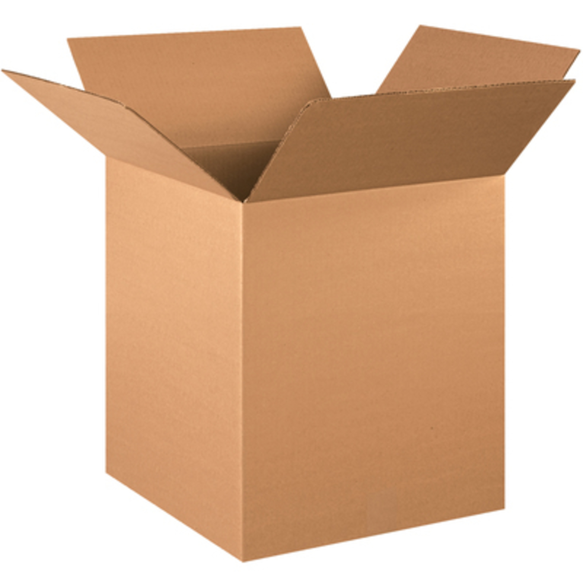 Stock Packaging Corrugated Boxes — 16in. x 16in. x 19in., 25 Pcs, Model# 161619